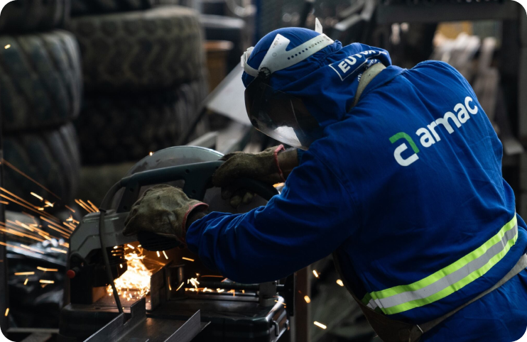 Equipamentos Armac Rental em campo - Tecnologia e eficiência